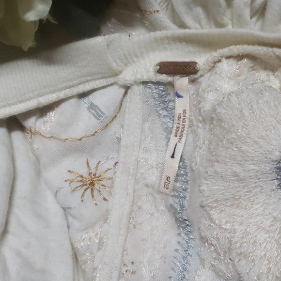 Free People Delhi Moon Embroidered Top - Picture 4 of 4